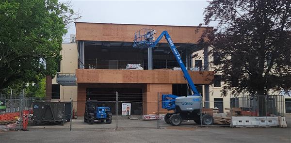 The new North Entrance